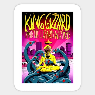 King Gizzard Snake Sticker